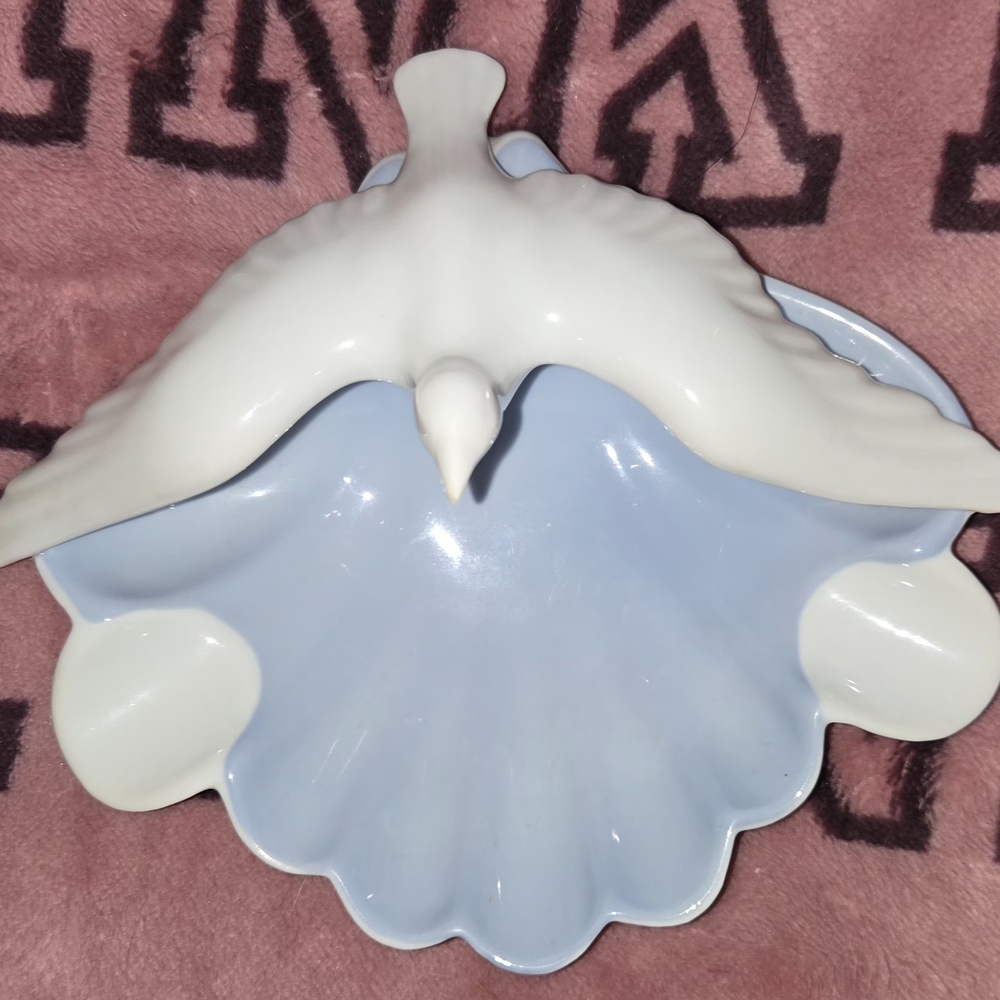Vintage Gerold Portzellan West Germany Ashtray, Porcelain Pottery, Bavaria
